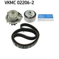 Wasserpumpe + Zahnriemensatz SKF VKMC 02206-2 für Fiat Lancia Ford Zastava Panda