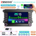 DAB+ 2+64G Android 13 Autoradio Carplay Nav Für VW GOLF 5 6 Touran Caddy Polo 6R