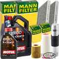 MANN INSPEKTIONSPAKET+6L MOTUL 5W-30 MOTORÖL passend für BMW 5er E39 520d 136 PS