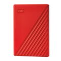 Western Digital My Passport Externe Festplatte 4 TB 3.2 Gen 1 (3.1 Gen 1) Rot