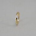 Ring Solitär in 750/18k Gelbgold  Brillant 0,10 ct W/si Gr.: 56 ungetragen