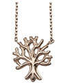 Julie Julsen Damen-Kette mit Anhänger Baum 925 Silber 42 cm JJNE9826