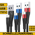 Schnell Ladekabel Datenkabel USB Kabel für Samsung S24 A55 A15 S23 S22 S21 Ultra