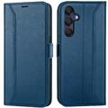 RFID Hülle für Samsung Galaxy A55 5G Wallet Cover Schutz Flip Case Blau