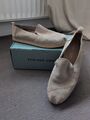 Toms Rope Espadrille; Desert Taupe Suede; Größe 39 (8,5)