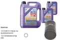 BOSCH Ölfilter 7L Liqui Moly Leichtlauf High Tech 5W-40 für Chrysler