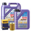 Motoröl 5W40 LIQUI MOLY Leichtlauf High Tech 6L+HENGST Ölfilter