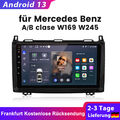 Carplay Android 13 Für Mercedes Benz W245 W169 A B Klasse Autoradio GPS Navi DAB