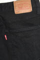 Levis Damen Jeans Hose 501 Mom Fit Straight Stretch W30 L26 schwarz Levi's *