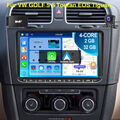 DAB+ 2+32G Android 13 Autoradio CarPlay KAM Für VW GOLF 5 6 Plus Touran Polo EOS