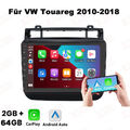 Für VW Touareg 2010-2018 2+64GB Android 13 GPS Navi  Autoradio CarPlay FM RDS