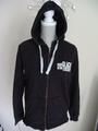 Nur Glück beim Zocken - Sweatjacke Strickjacke Hoodie - schwarz - Gr. S ¯ 16