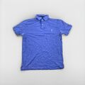 Ralph Lauren Polo Shirt Custom Slim Fit Kurz Arm Baumwolle lila Gr. M Herren