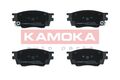 KAMOKA Bremsbelagsatz Scheibenbremse JQ101255 für MAZDA GG Hatchback