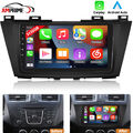 9" Android 13 Carplay Autoradio Stereo GPS Navi WIFI 2+32G Für Mazda 5 2010-2015