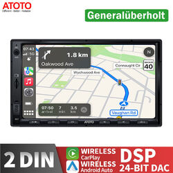 ATOTO F7WE Doppel-DIN MP3-Autoradio CarPlay Android AutoTouchscreen Bluetooth