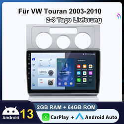 Android 13 Autoradio Für VW Touran 1T1 1T2 1T3 Carplay SWC GPS NAVI DAB+ 2+64G