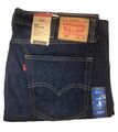 Original LEVIS 505 REGULAR FIT HERREN DARK BLUE WASH STRONG JEANS *NEU 2024*