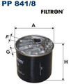 FILTRON PP841/8 Kraftstofffilter Kraftstoffilter für Mercedes-Benz 