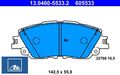 Ate 13.0460-5533.2 Bremsbelagsatz für Scheibenbremse Bremsbelagsatz 