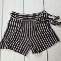 Aniston Hose Shorts Bermuda schwarz weiß gestreift Damen Gr. 40 (2 943) NEU