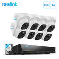 Reolink RLK16-800D8 4K Überwachungskamera Set 16CH 4TB HDD NVR + 8X Kameras