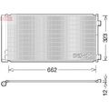 1x Kondensator, Klimaanlage DENSO DCN05103 passend für BMW