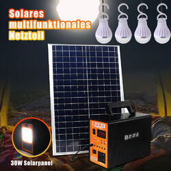 150W Powerstation mit 60W Solarpanel Solar Generator 50400mah Notstromversorgung