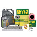 MANN Filterset + 7L ORIGINAL 5W30 Motoröl für MERCEDES W211 E200/220CDI OM646