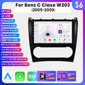 Autoradio 8Kern für Mercedes Benz C-Klasse W203 W209 2005-09 CarPlay Android 12