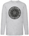 Viking Shield I Langarm T-Shirt Walhalla Vikings Odin Ragnar Wikinger Schild