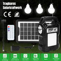 Tragbare Stromerzeuger Powerstation Solar Generatoren Solarpanel+Camping Lampe