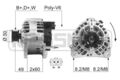 Lichtmaschine Generator Lima ERA 210224A für VW FORD GOLF 3 1H1 VENTO 1H2 1H5 B3