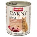 Animonda Cat Carny Adult Huhn,Pute & Entenherzen | 6x800g Katzenfutter