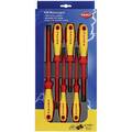 Knipex VDE Schraubendreher-Set 6teilig Schlitz, Kreuzschlitz Phillips