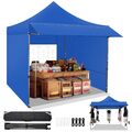 Marktzelt Pavillon 3x3/3x6m Wasserdicht Faltpavillon Partyzelt Pavillion Anti-UV