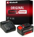 Original Einhell Starter Kit 4,0 Ah Akku und Ladegerät Power X Change (Li Ion 18