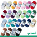 Gründl 100 g Funny Uni Chenillegarn Kuschelgarn Kindermode Polyester 25 Farben