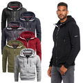 A. Salvarini Herren Pullover Langarm Sweatjacke Kapuzen Hoodie Jacke Neu AS293