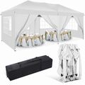 Faltpavillon 3x3/3x6m Pavillon Gartenpavillon Partyzelt Wasserdicht UV Pavillon