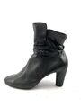 ECCO DAMEN STIEFEL STIEFELETTEN BOOTS PUMPS Gr:40 Uk:6,5 SCHWARZ 