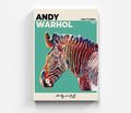 Wandbild Andy Warhol Pferd Leinwandbild Farbig Museum Art Kunst Leinwand