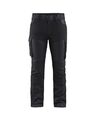 BLAKLÄDER  Damenarbeitshose Denim Stretch marine/schwarz