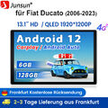 6+128G Autoradio Android Für Fiat Ducato/Peugeot Boxer/Citroen GPS NAVI Carplay