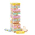 SUNNYLIFE Wackelturm Giant Jumbling Tower Smiley aus Holz 12 x 12 x 45 cm