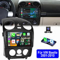 Für VW NEW Beetle 2001-2010 KAM CarPlay Android 13 Autoradio GPS WiFi Navi 2+32G