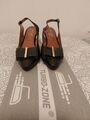 Damen Schuhe Slingpumps schwarz Gr. 36