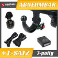 Anhängerkupplung abnehmbar +E-Satz 7p für Seat Ibiza ST 4 IV (6J) Kombi 10-15