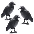 3x Taubenschreck Vogelscheuche Taubenabwehr Vogelabwehr Vogel Krähe Rabe