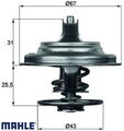 MAHLE TX2371D Thermostat für Kühlmittel Thermostat Kühlmittel 